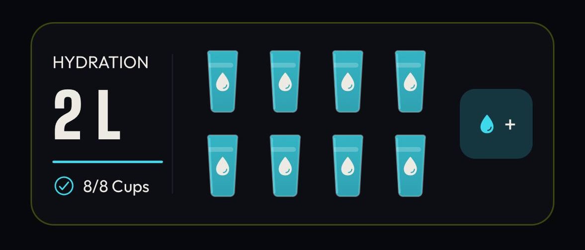 Water in the same app.